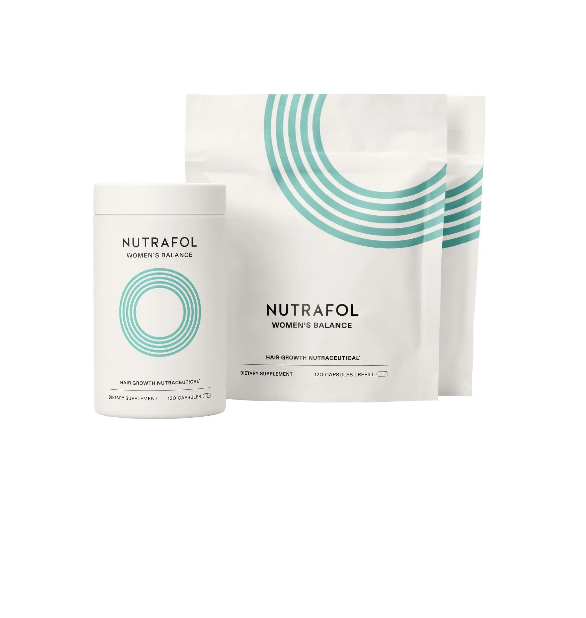 A targeted hair wellness supplement formulated for women experiencing hair